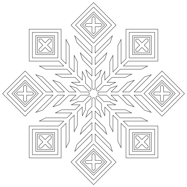 Snowflake_27.svg preview