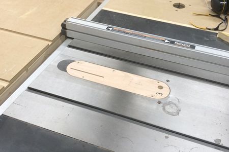 Ridgid Zero Clearance Throat Plate