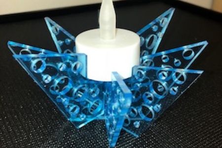 Acrylic Tea Light Holder