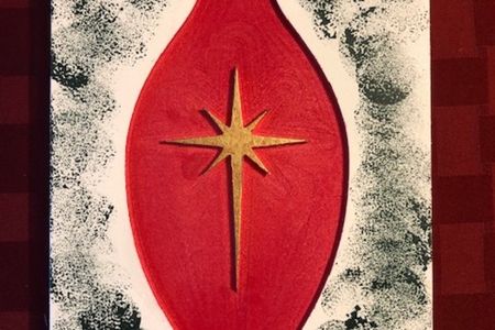 Christmas Sign - Bulb decoration