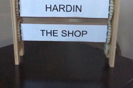 Geared 3-Way Shop Sign