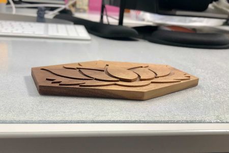 Lotus Wood Relief