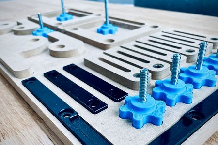 CNC Clamps w/ Storage Tray