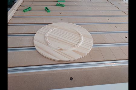 Wood Plate