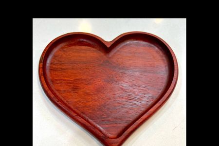 Wooden Heart Catch-All