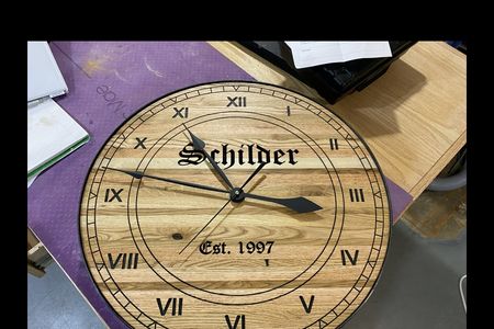 22" Clock