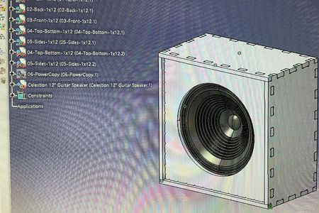 Guitar Speaker Cabinet - 1x12"