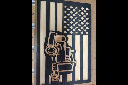Truck flag