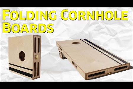 Folding Cornhole Boards