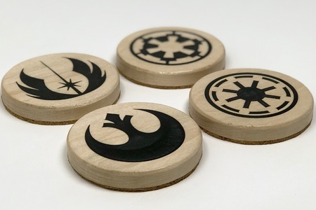 Star Wars coasters - Projects - Inventables Community Forum
