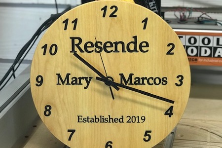 PERSONALIZED WALL CLOCK