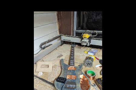 MUSIC MAN STYLE 4 STRING PICKUP TEMPLATE