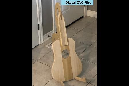 TREBLE CLEF GUITAR STAND