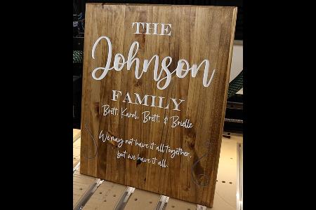 FAMILY SIGN