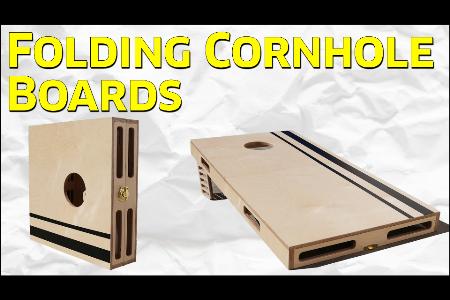 FOLDING CORNHOLE BOARDS